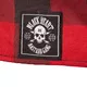 Softshellová moto bunda W-TEC Black Heart Rozzer - červeno-černá