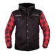 Moto bunda W-TEC Black Heart Radikaal - červeno-černá