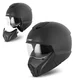 Modulární přilba W-TEC Satalone - Black Matt - Black Matt
