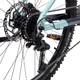 Dámské horské elektrokolo inSPORTline ISL Asuki 630 Wh 27,5" - model 2026 • dojezd až 150 km - Aqua Blue