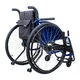Mechanický skládací sportovní invalidní vozík inSPORTline Brenstark odlehčený • 11,7kg • do 100kg