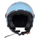 Otevřená přilba W-TEC Baraldo Celeste