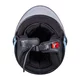 Otevřená přilba W-TEC Baraldo Celeste