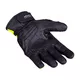 Moto rukavice W-TEC Janstur - černá-fluo