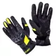 Moto rukavice W-TEC Kudavo - černá-fluo - černá-fluo
