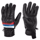 Letní kožené moto rukavice W-TEC Laudero - černá