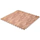 Puzzle tatami podložka inSPORTline Zemalpro 100x100x2 cm - motiv dřeva