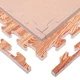 Puzzle tatami podložka inSPORTline Zemalpro 100x100x2 cm - motiv dřeva