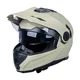 Výklopná enduro přilba W-TEC Biscaia P/J - béžová matná