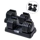 Sada nastavitelných jednoručních činek inSPORTline DuraBell® 2x 5-41 kg