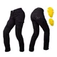 Dámské moto jeansy W-TEC Komehana - černá - černá