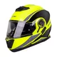 Výklopná přilba W-TEC Banelmeda - černá-fluo žlutá - černá-fluo žlutá