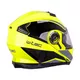 Výklopná přilba W-TEC Banelmeda - černá-fluo žlutá
