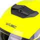Výklopná přilba W-TEC Banelmeda - černá-fluo žlutá