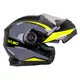 Výklopná přilba W-TEC Banelmeda - černá-fluo žlutá