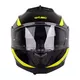 Výklopná přilba W-TEC Banelmeda - černá-fluo žlutá