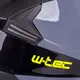Výklopná přilba W-TEC Banelmeda - černá-fluo žlutá