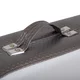 Masérské lehátko inSPORTline Kiyora 186x70x62,5-85,5 cm 2-dílné hliníkové