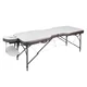 Masérské lehátko inSPORTline Kiyora 186x70x62,5-85,5 cm 2-dílné hliníkové