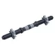 Hřídel na jednoruční činku inSPORTline Plafor 41cm/30mm • plastová • se závitem a objímkami