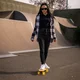 Svítící penny board WORKER Solosy C1 22"