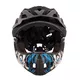 Dětská downhill přilba W-TEC Delgada - Blue Wind