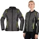 Dámská letní moto bunda W-TEC Jelsa - šedá-fluo - šedá-fluo