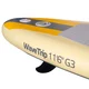 Paddleboard s příslušenstvím inSPORTline WaveTrip 11'6" G3 • 320l • do 160kg - žlutá