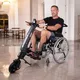 Přídavný elektrický pohon pro invalidní vozíky inSPORTline Oppatia - 2.jakost