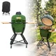 Keramický kamado gril inSPORTline Pyrexo 18" - 2.jakost