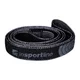 Posilovací guma inSPORTline Rand XXX Strong 208x3,3 cm / 17 kg - černá