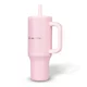 Termohrnek inSPORTline Cocoanna 1200 ml - kávová - růžová
