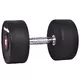 Pogumované činky inSPORTline Profi 2-60 kg