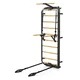 Žebřiny inSPORTline Wootkit 220x86 cm - černá