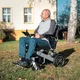 Elektrický invalidní vozík inSPORTline Hawkie II 700W - 2.jakost - zelená