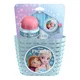 Cyklistická sada Frozen II (košík, láhev, zvonek) - světle modrá