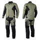 Moto kalhoty W-TEC Karmal - 2.jakost - černo-olivově zelená