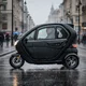Elektrická tříkolka se střechou W-TEC Tukago • 45km/h • až 50km dojezd • s řidičákem - modrá