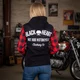 Dámská moto mikina W-TEC Black Heart Ramforge Lady - červeno-černá