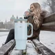 Termohrnek inSPORTline Natticino 470 ml - modrá