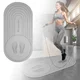 Podložka na cvičení inSPORTline Ampfinity 123x60x0,6 cm - fialová - šedá