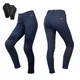 Dámské moto legíny W-TEC Lukrecia Base Blue - modrá
