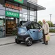 Elektrická tříkolka se střechou W-TEC Tukago • 45km/h • až 50km dojezd • s řidičákem - modrá