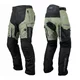 Moto kalhoty W-TEC Karmal - 2.jakost - černo-olivově zelená - černo-olivově zelená