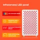 Infračervený LED panel inSPORTline Katuni - 60 LED - bílá