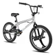 BMX kolo Hiland Redeem Ultimate 20" - stříbrná - stříbrná