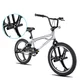 BMX kolo Hiland Redeem Ultimate 20" - stříbrná