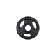 Litinové olympijské kotouče inSPORTline Hamerton Black 50 mm 1,25-25 kg
