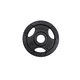 Litinové olympijské kotouče inSPORTline Hamerton Black 50 mm 1,25-25 kg