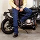 Pánské moto jeansy W-TEC Biterillo Evo - černá